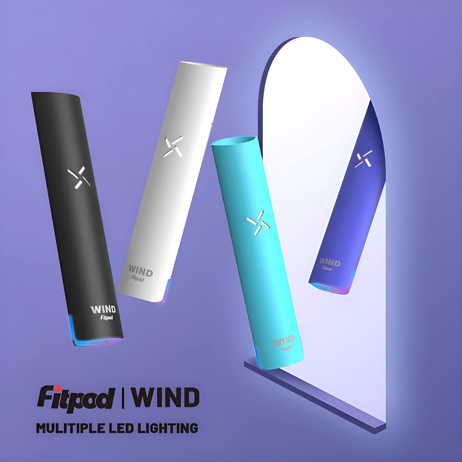Fitpod Wind 氣流桿 一代發光主機 四檔調節 通配一代煙彈 產品圖片 1 Fitpod Wind 氣流桿 一代發光主機 四檔調節 通配一代煙彈 產品圖片 1