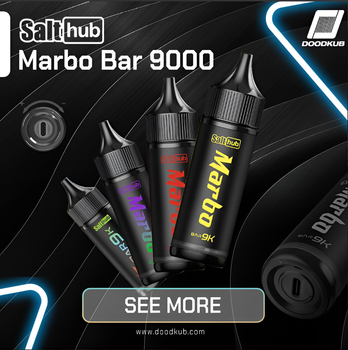 Marbo Bar 9000 Puffs 拋棄式電子煙 泰國爆款 台灣現貨 產品圖片 1 Marbo Bar 9000 Puffs 拋棄式電子煙 泰國爆款 台灣現貨 產品圖片 1